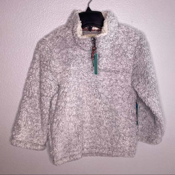 Copper Key Other - Copper Key Gray Pullover Quarter Zip 4/5